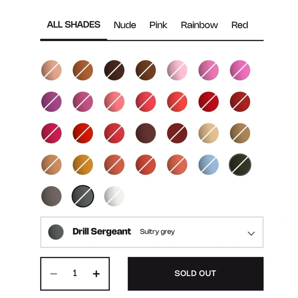 Jeffree Star Velvet Trap Drill Sergeant Lipstick